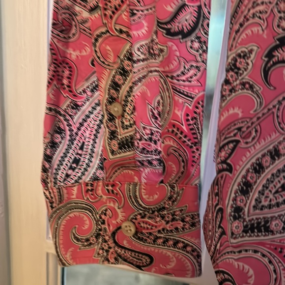 Ralph Lauren Paisley Button down Shirt - Picture 3 of 4